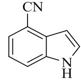 1H-indole-4-carbonitrile