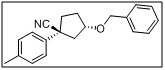 (1S,3S)-3-(benzyloxy)-1-(p-tolyl)cyclopentane-1-carbonitrile