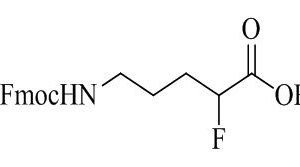 5-((((9H-fluoren-9-yl)methoxy)carbonyl)amino)-2-fluoropentanoic acid